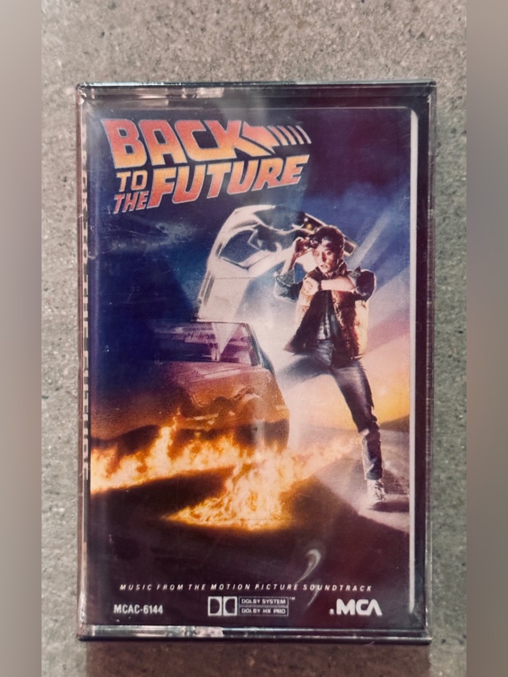 NWT / SEALED - 1985 “Back to the Future” Motion Picture Soundtrack Cassette Tape